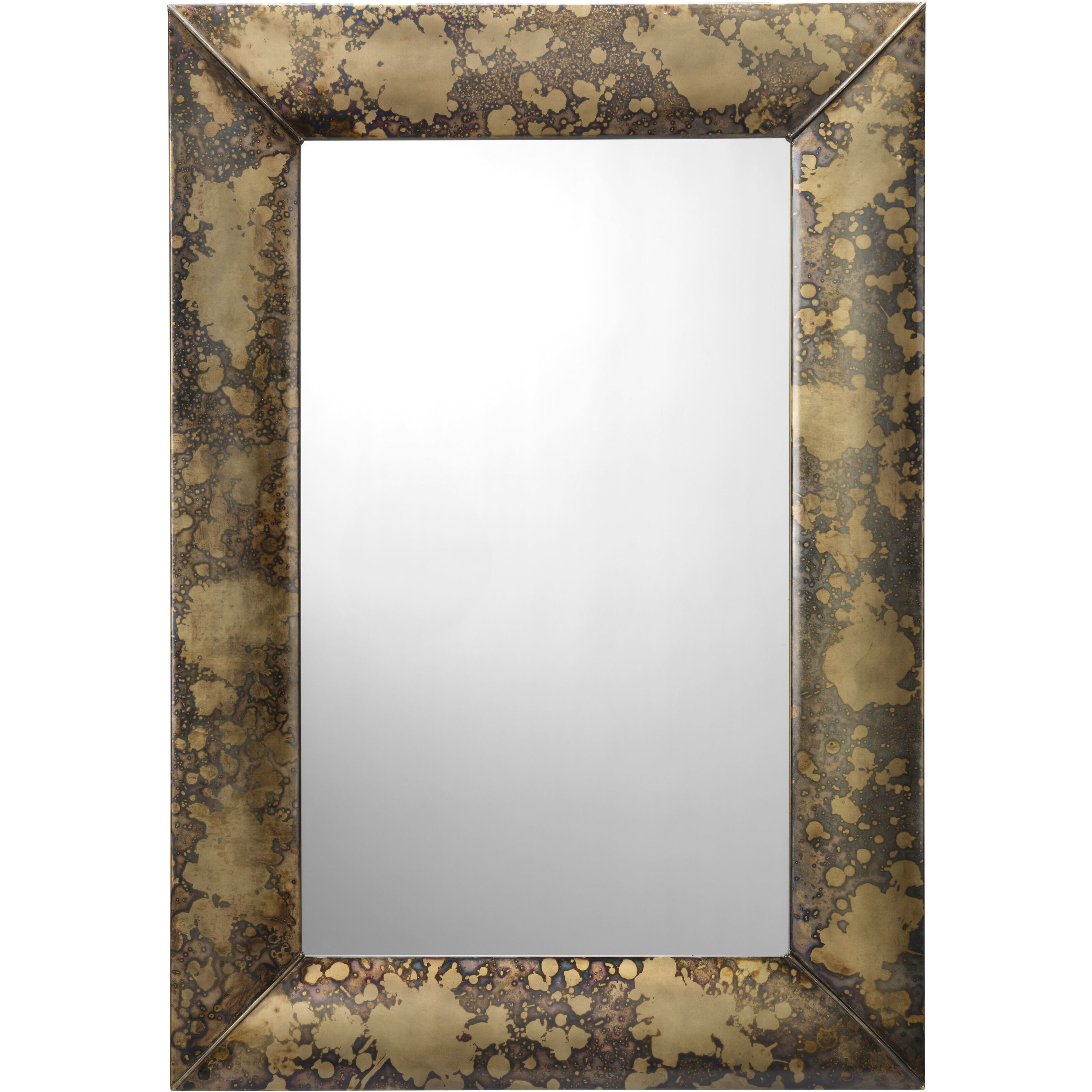 Empire 48 X 33 inch Acid Wash Patina Mirror, Inline