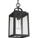 Grandbury 1 Light 7 inch Textured Black Outdoor Hanging Lantern, with DURASHIELD
