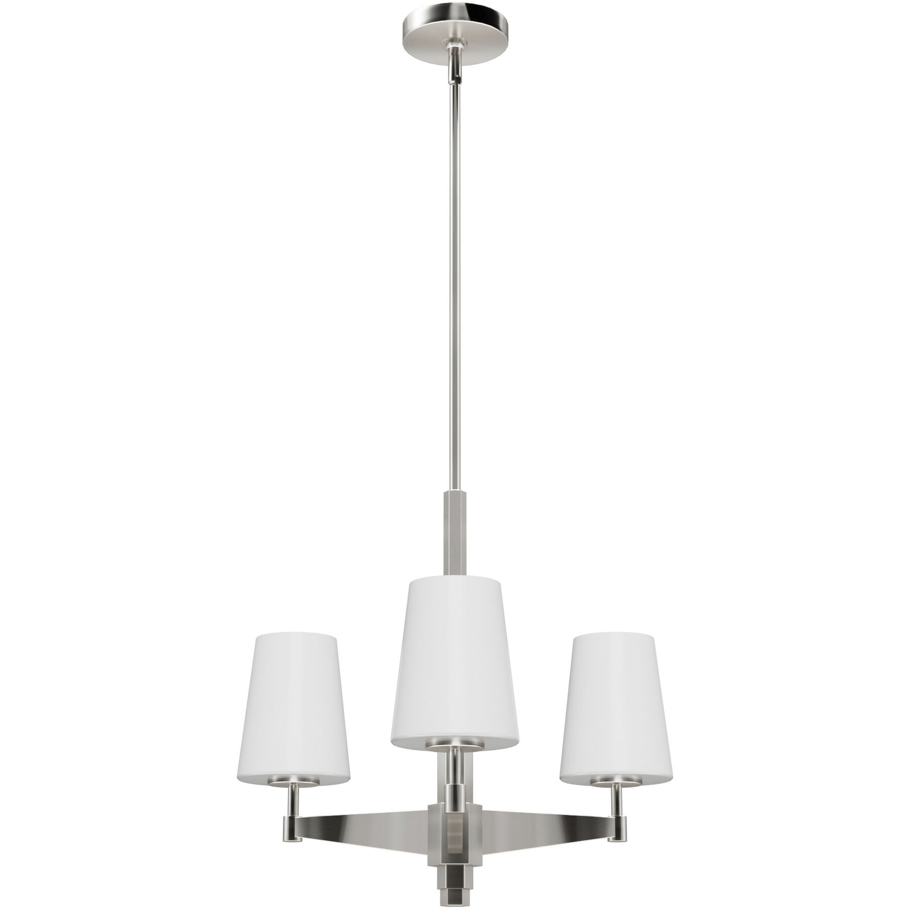 Nolita 4 Light Brushed Nickel Chandelier Ceiling Light