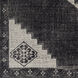 Burnley 108 X 72 inch Black Rug in 6 X 9, Rectangle