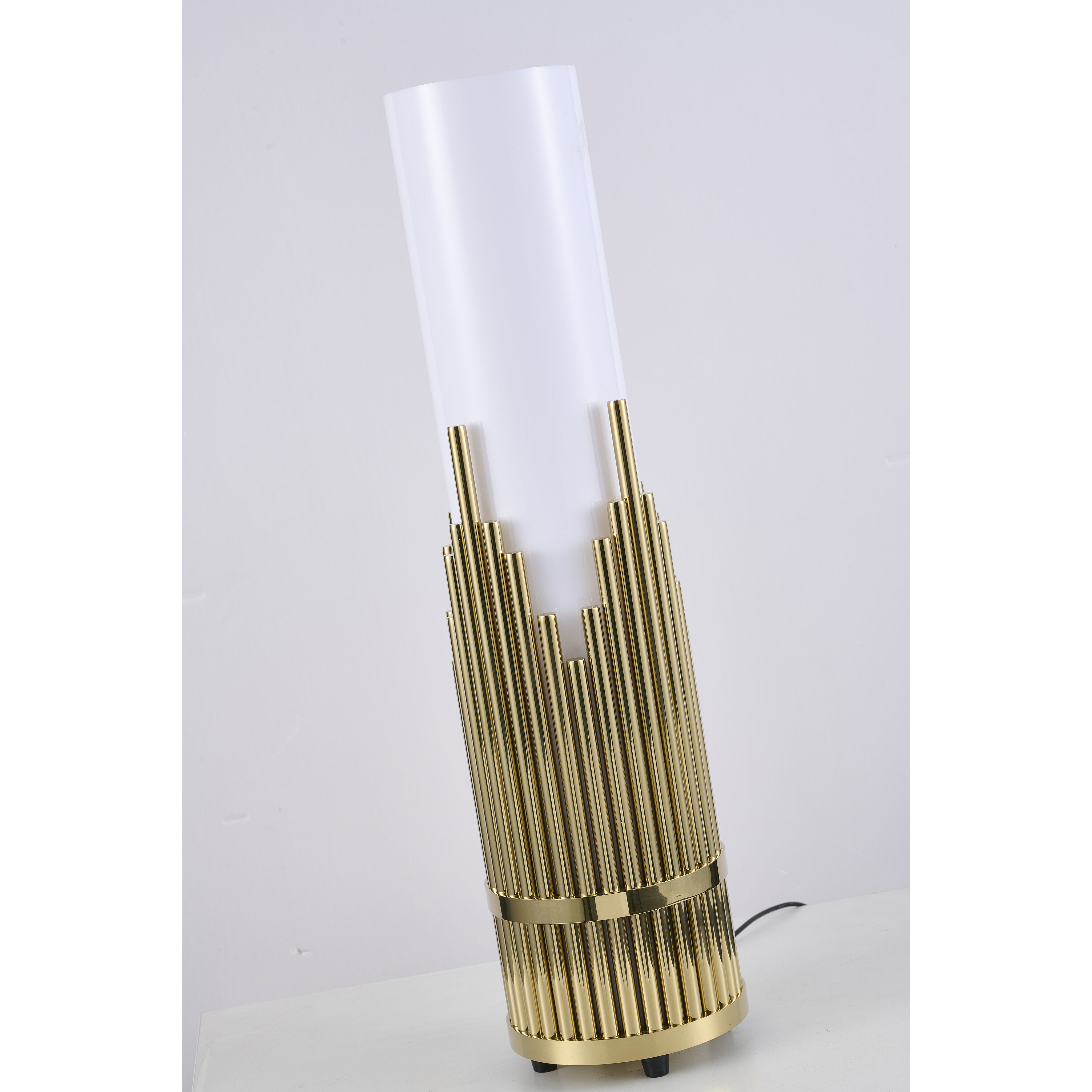 Canada 23.6 inch 40 watt Champagne Gold Table Lamp Portable Light