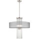 Alexis 4 Light 24 inch Brushed Nickel Pendant Chandelier Ceiling Light