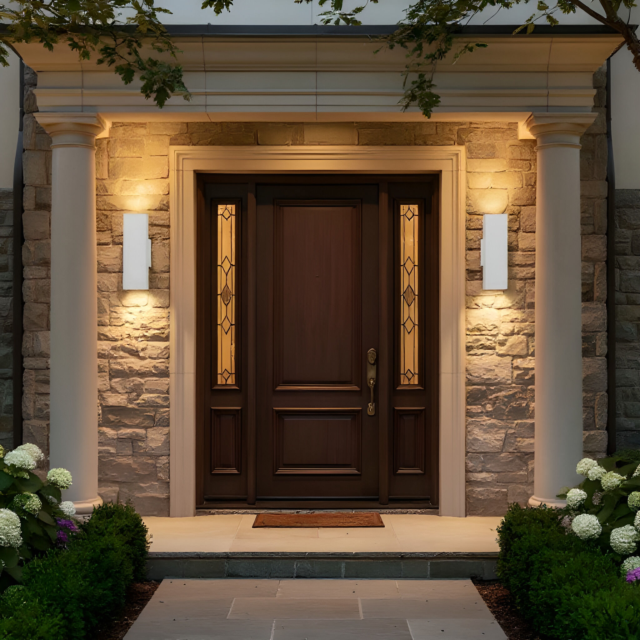 Sean Lavin Pohl 2 Light 18.5 inch Outdoor Textured White Outdoor Wall Lantern