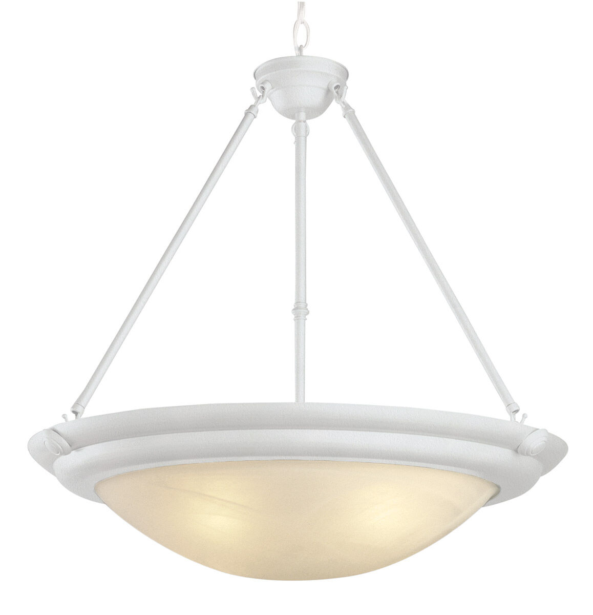 Moorpark 3 Light 20 inch Antique White Pendant Ceiling Light