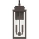 Hillside 2 Light 19.75 inch Dark Bronze Exterior Wall Sconce