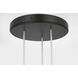 Anne-Marie Barton Armise LED 7.5 inch Matte Carbon Pendant Ceiling Light