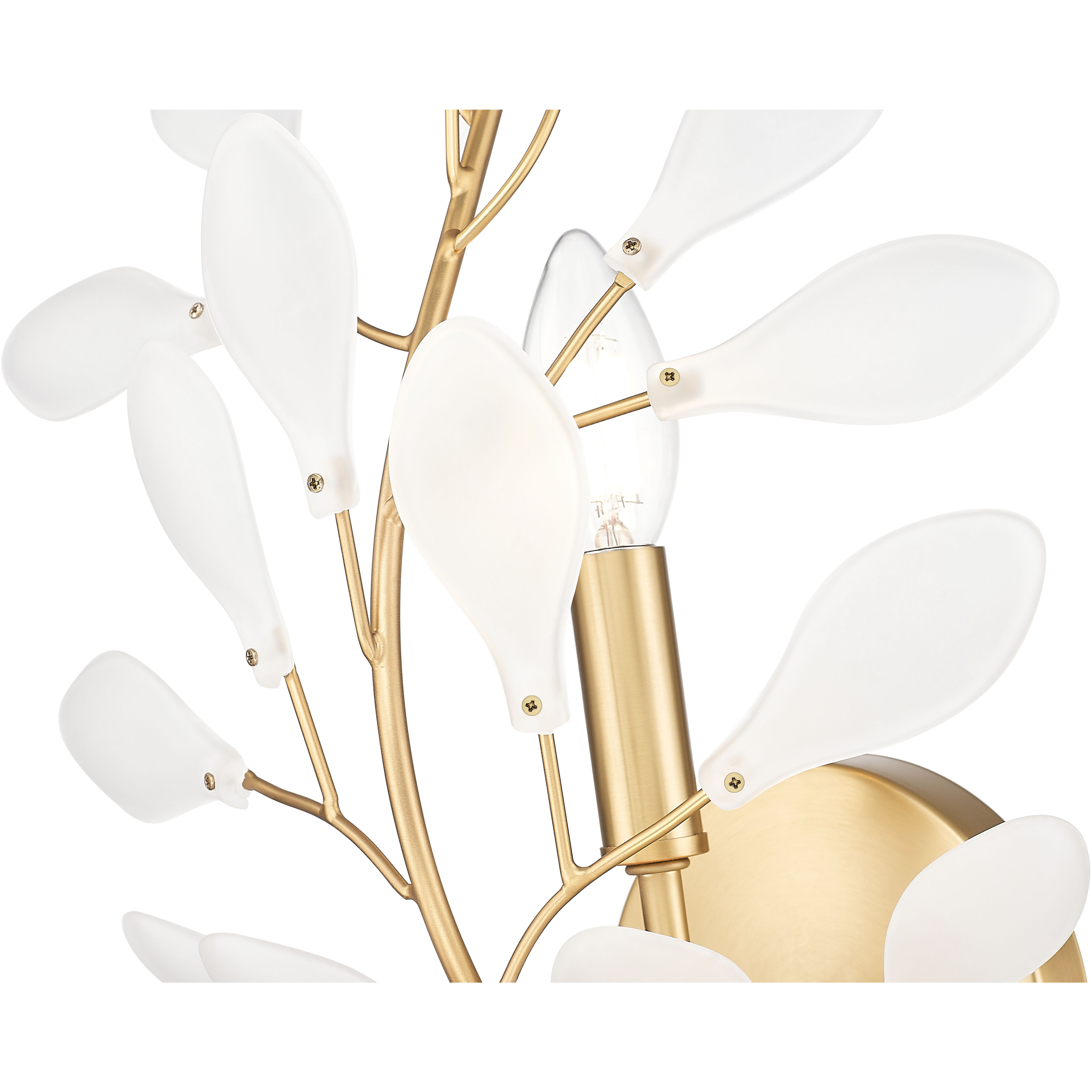 Claudine 1 Light 10 inch Modern Gold Wall Sconce Wall Light