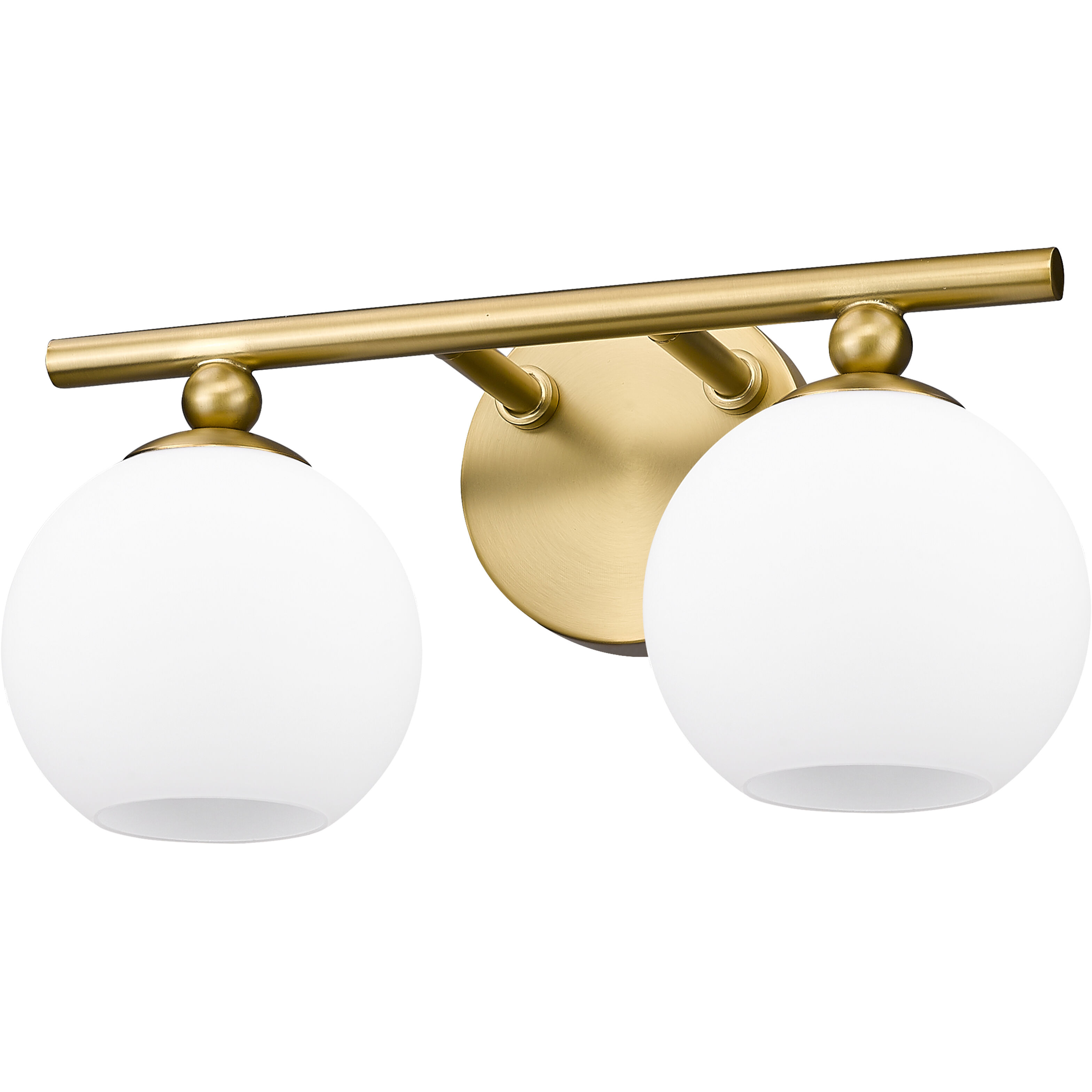 Neoma 2 Light 13.5 inch Modern Gold Vanity Wall Light