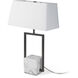 Peyton 26.2 inch Black and White Table Lamp Portable Light