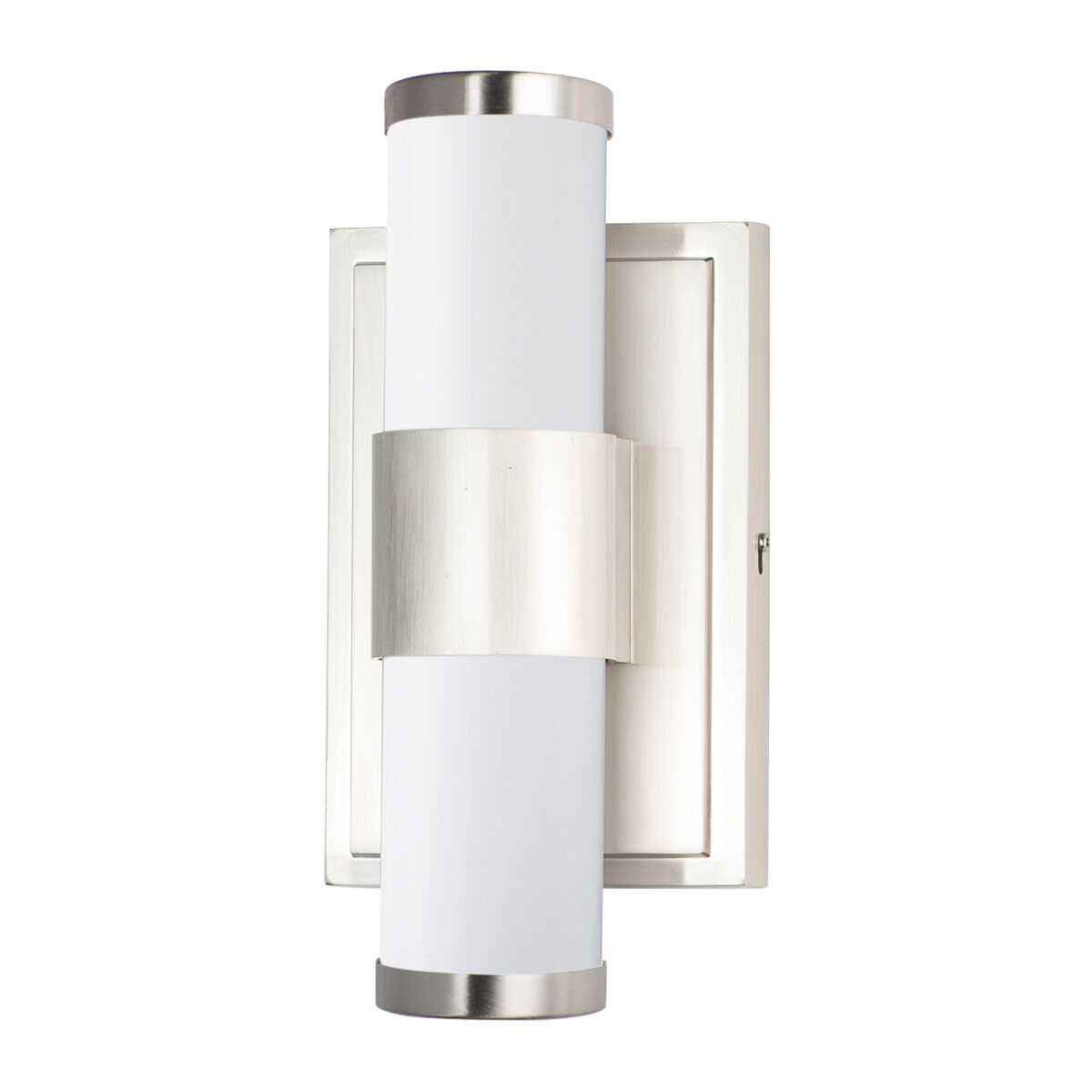 Optic LED 14 inch Satin Nickel Bath Vanity Wall Light