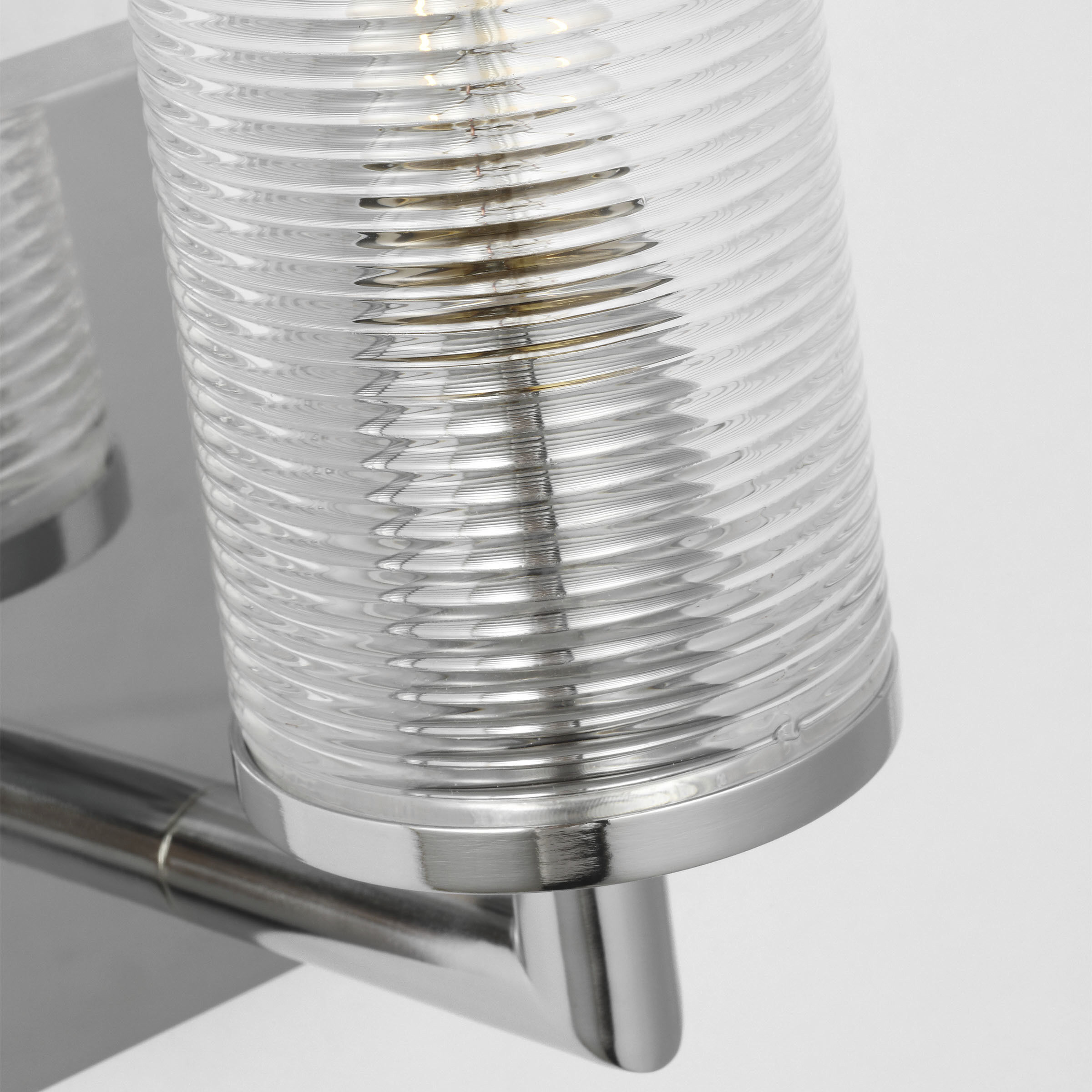 Drew & Jonathan Sarita 1 Light 5 inch Chrome Sconce Wall Light, Small