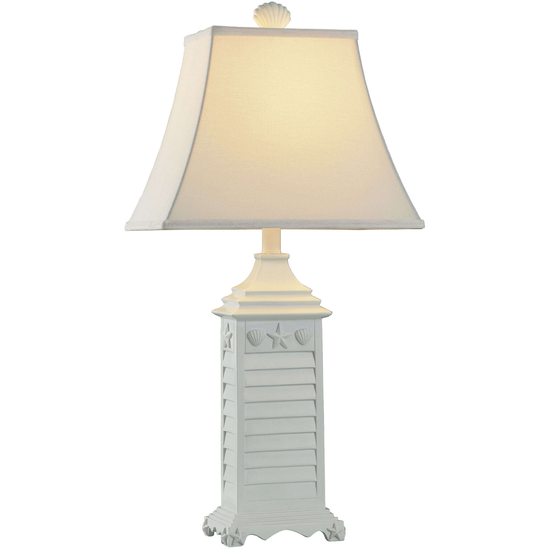 Signature 29 inch 60 watt White Of Monterey Table Lamp Portable Light