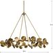 Laurel 8 Light 38 inch Gold Ombre Chandelier Ceiling Light, Design Series