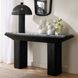 Elio 69.5 X 17.5 inch Galaxy Marble and Ebony Mango Wood Console