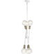 Armstrong 6 Light 20 inch White Chandelier 1 Tier Small Ceiling Light, Small