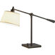 Real Simple 15.75 inch 100 watt Deep Bronze Powder Coat Table Lamp Portable Light