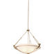 Grande 3 Light 24 inch Modern Gold Pendant Ceiling Light