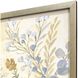Garden Moment Yellow and Blue and Beige and Green Framed Art