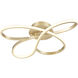 Astor LED 14.5 inch Soft Gold Flush Mount Ceiling Light
