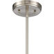 Regalia Pendant Ceiling Light in Satin Nickel