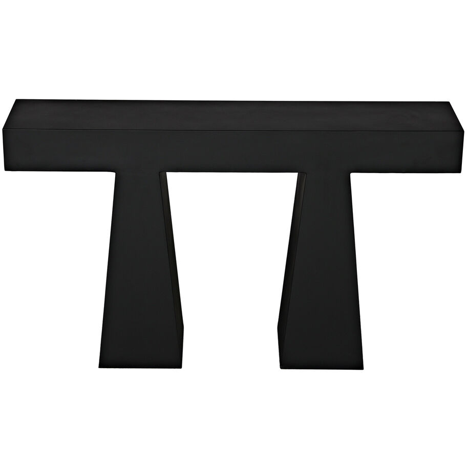 Wendell 52 X 12 inch Matte Black Console