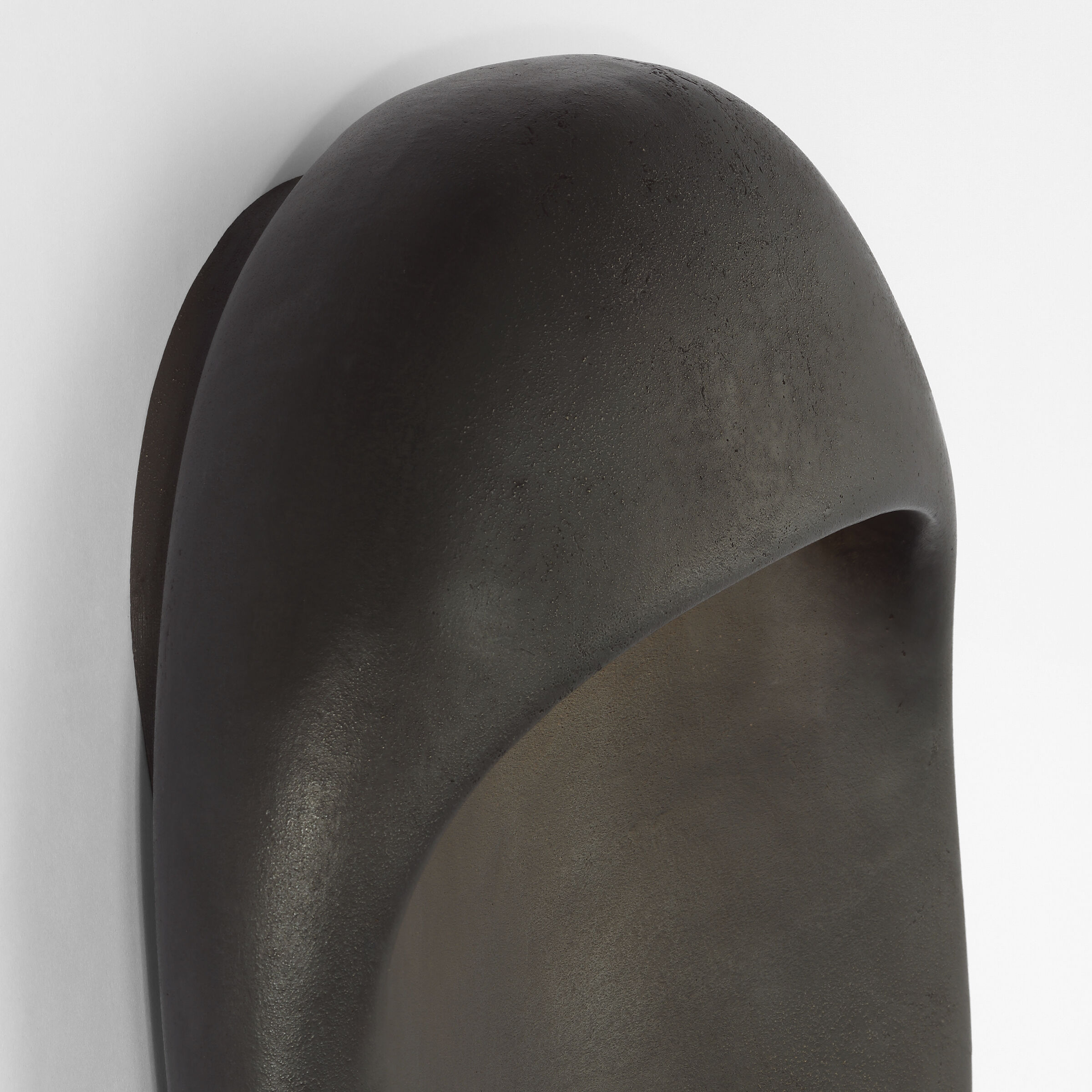 Kelly Wearstler Esculpa LED 12 inch Museum Bronze Rounded Wall Light