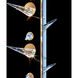 Stitch 2 Light 5.4 inch Dark Smoke ADA Sconce Wall Light - Open Box