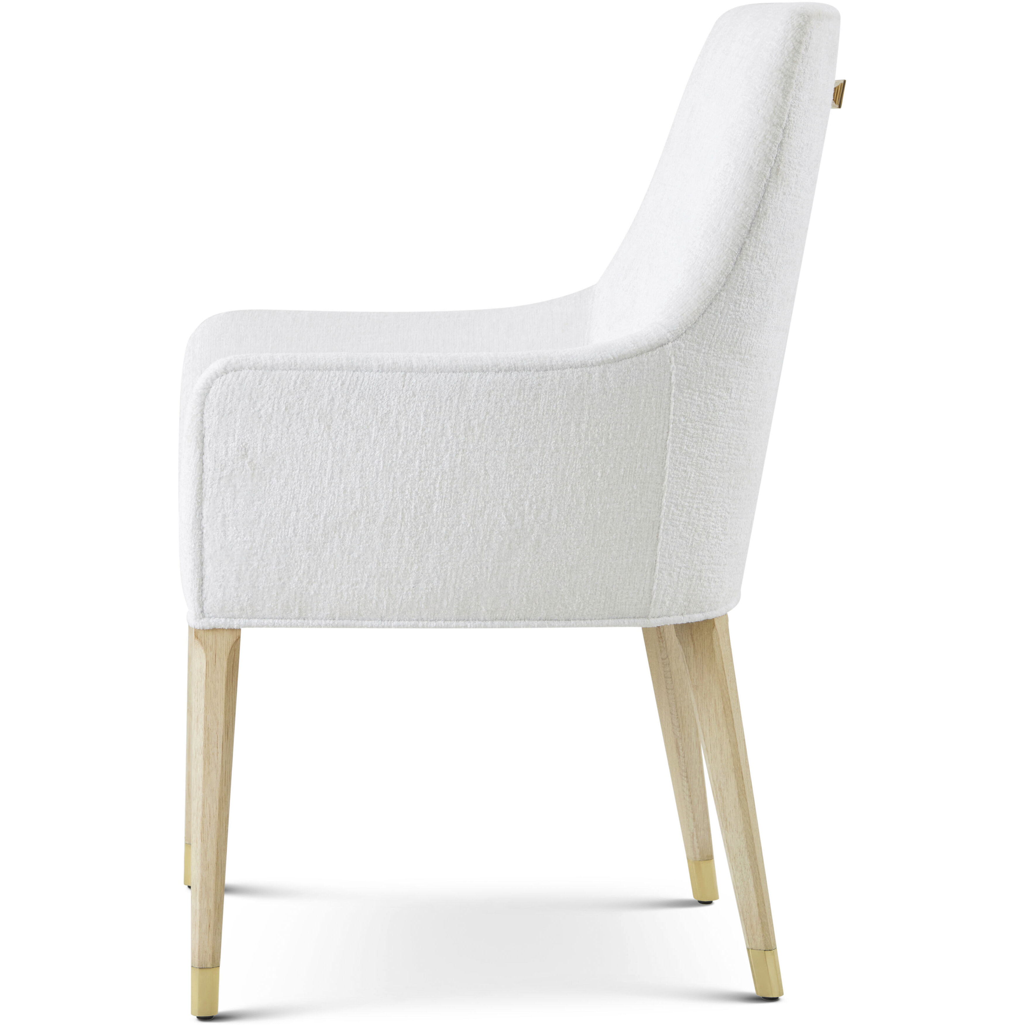 Judith Leiber Couture Martini Dining Chair, Wooden, Upholstered