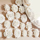 Flourishing Flowers Off White Glaze Wall D&eacute;cor, Medium