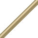Issac Lacquered Brass Landscape Stem