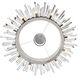 Thorns 12 Light 32 inch Polished Nickel Chandelier Ceiling Light
