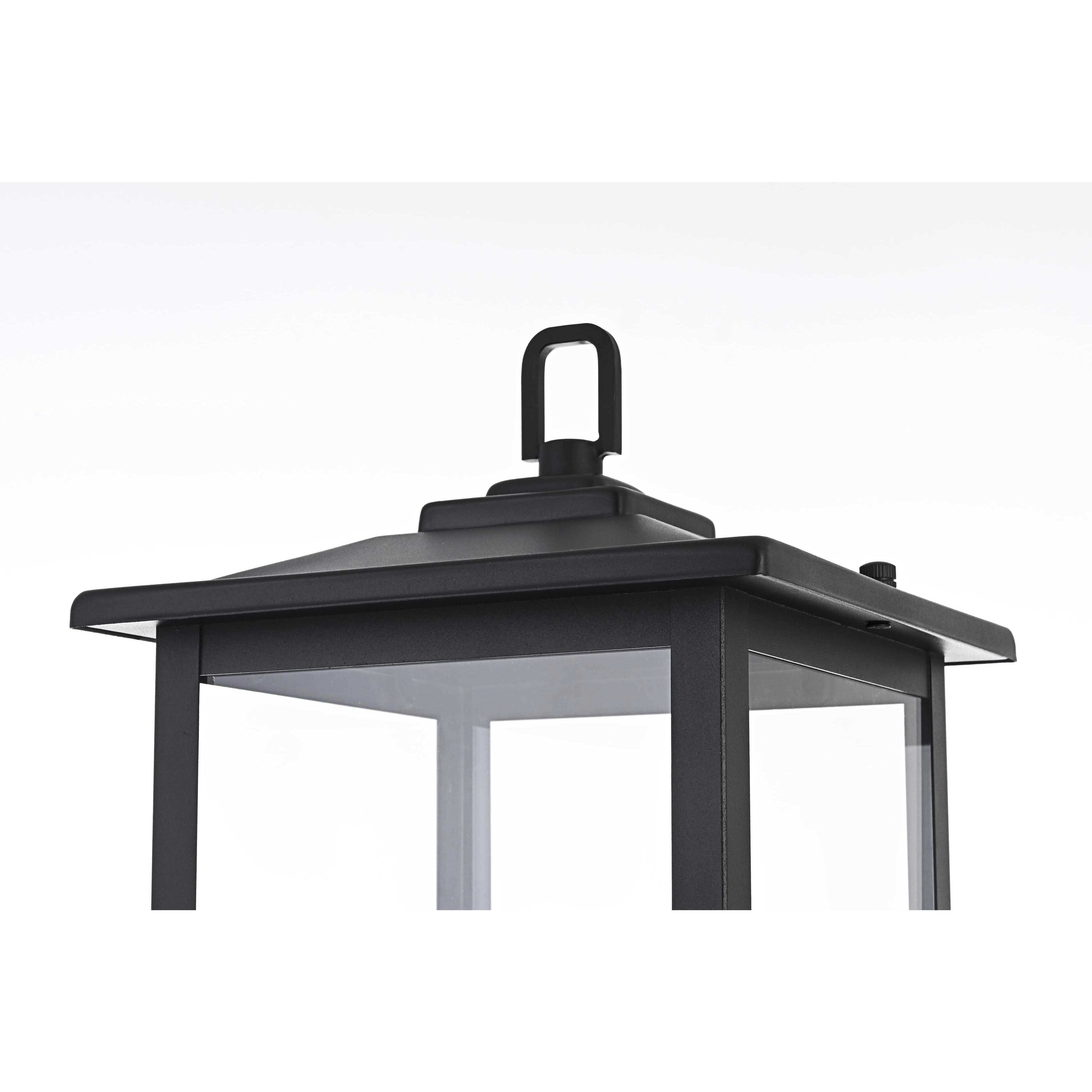 Carlisle 3 Light 22 inch Black Outdoor Post Light