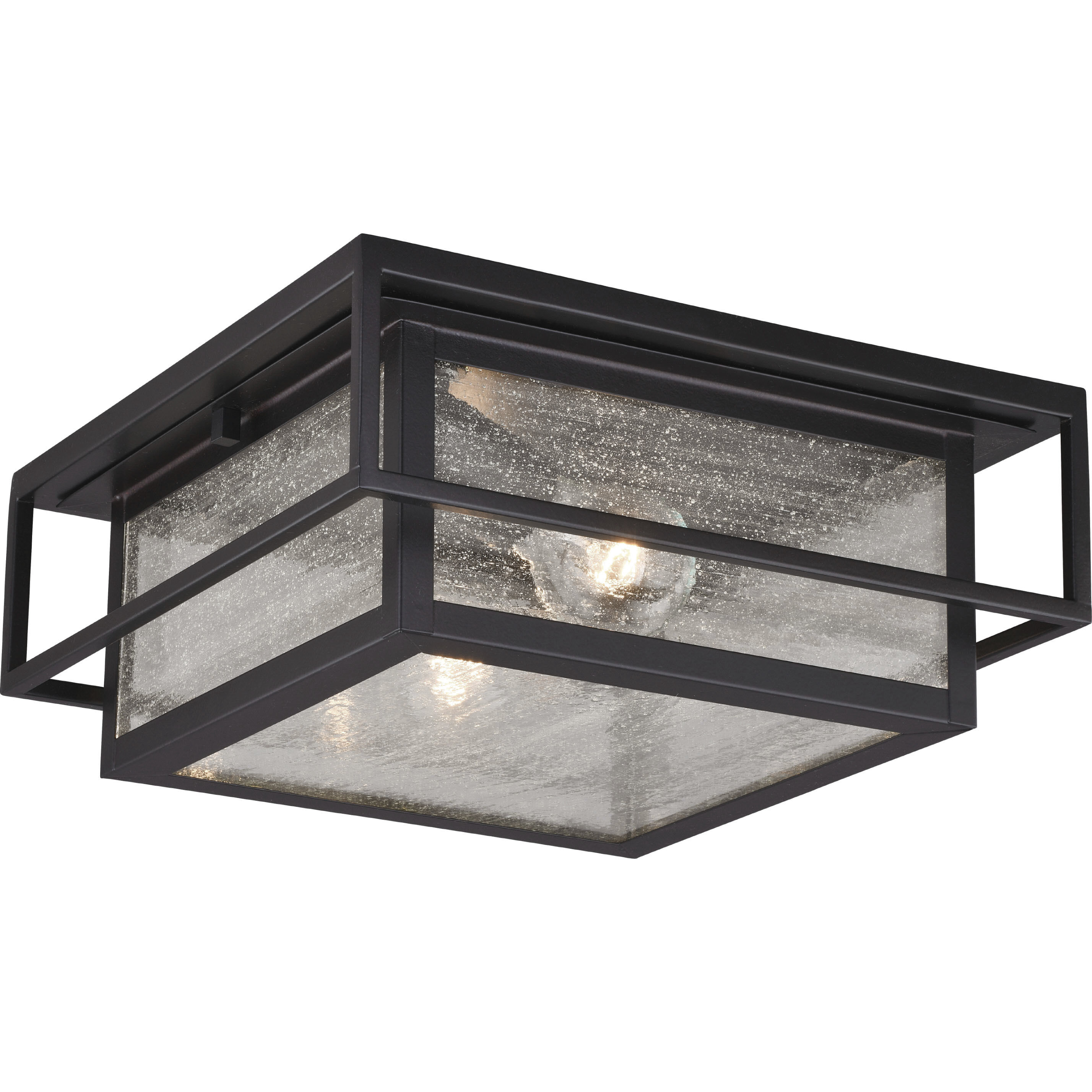 Hyde Park LED 12 inch Espresso Bronze Outdoor Ceiling