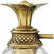 Plantation 5 Light 37 inch Burnished Brass Vanity Light Wall Light