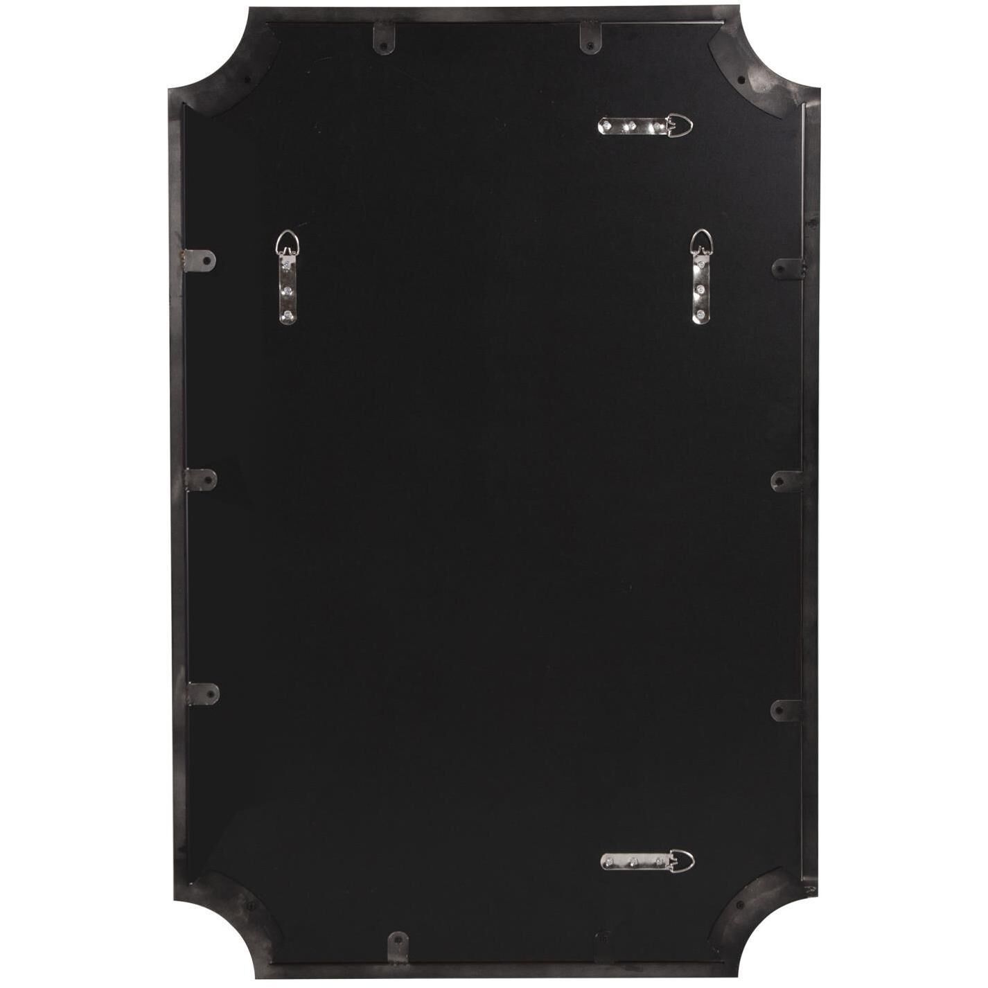 Hastings 36 X 24 inch Black Mirror