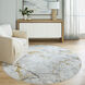 Zaria Earth Tones Rug in 8 Round