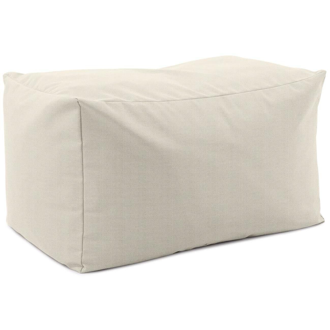 Driftwood 18.25 inch Natural Outdoor Pouf Bench