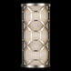 Allegretto 2 Light 8 inch Silver ADA Sconce Wall Light