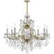 Maria Theresa 9 Light 26 inch Gold Chandelier Ceiling Light in Clear Hand Cut