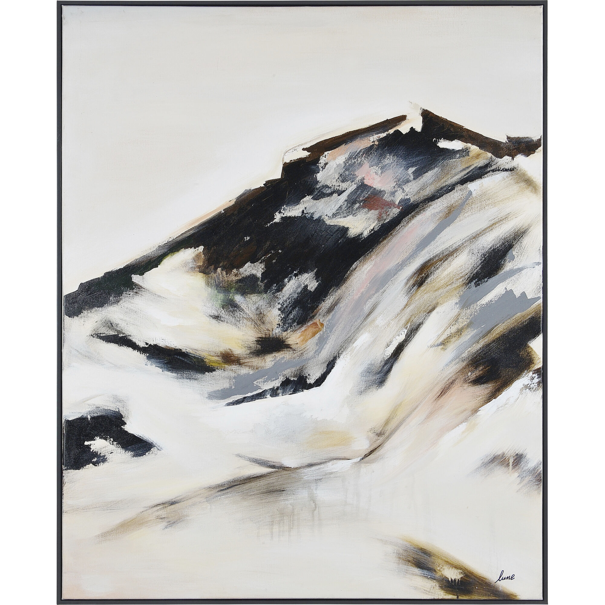 Infusion Black/Multiple Canvas Art