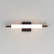 Joist LED 21.75 inch Walnut and Black Wall Sconce Wall Light