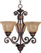 Symphony 3 Light 19 inch Oil Rubbed Bronze Mini Chandelier Ceiling Light