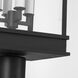C&M by Chapman & Myers Cupertino 4 Light 22.5 inch Textured Black Outdoor Post Lantern