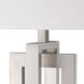 Precision 36 inch 150.00 watt Brushed Nickel Table Lamp Portable Light