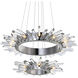 Thorns 18 Light 32 inch Polished Nickel Chandelier Ceiling Light