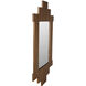 Ludwig 47 X 28.5 inch Clear Coat Flat Mirror