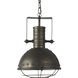 Zaio 12.5 inch Antiqued Gold Pendant Light Ceiling Light