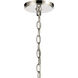 Rotunde 6 Light 26 inch Matte White Chandelier Ceiling Light