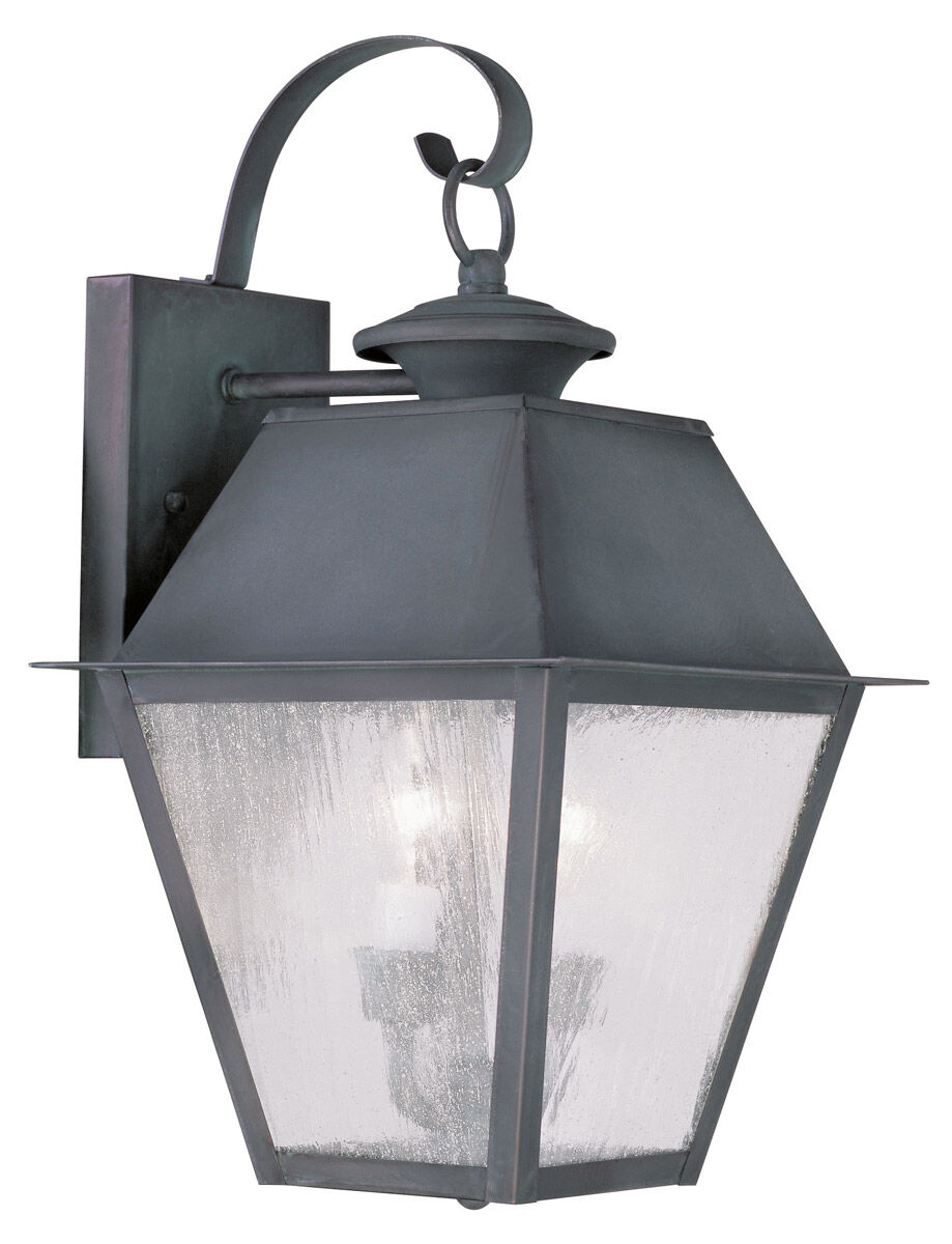 Mansfield 2 Light 9.00 inch Outdoor Wall Light
