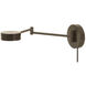 Generation LED 8 inch Architectural Bronze Wall Lamp Wall Light
